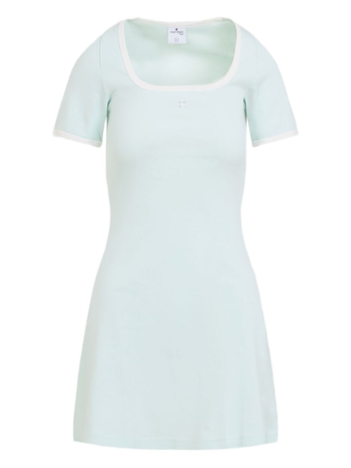 Courreges Pre Dresses - Blue and green | 4862b18663eabd9f14e52cbdc456678c55816d1c