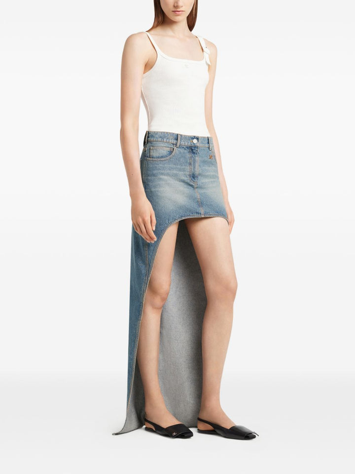 Courreges Pre Skirts - Blu e verdi | d99db23e4025709b193dfd16e2063b8c2da55dc7