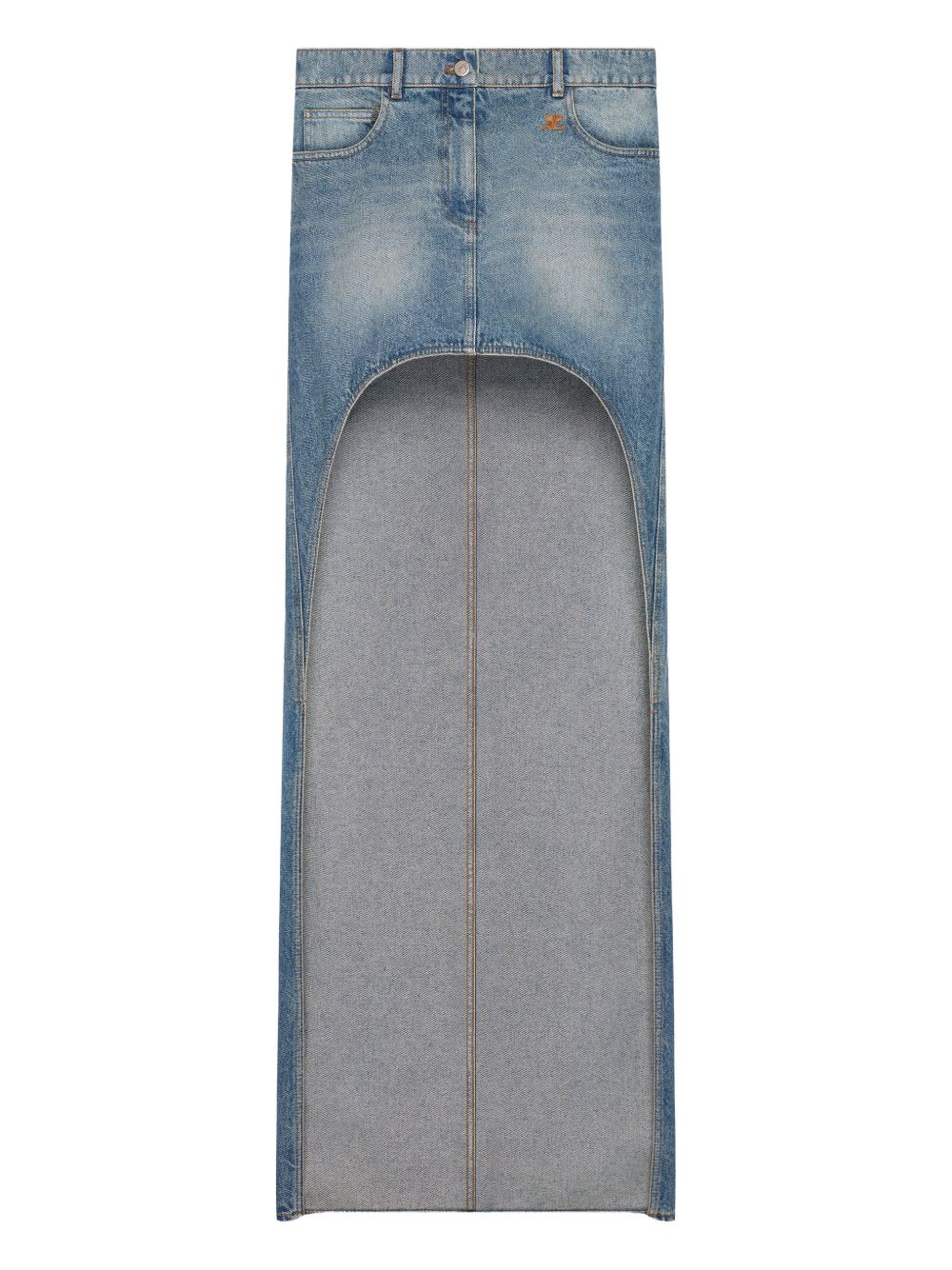 Courreges Pre Skirts - Blu e verdi | 2ef10fb64ab7c8b247505de798e1c948f14cb7df