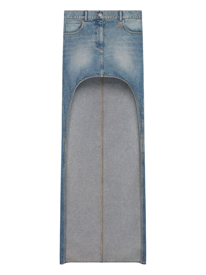 Courreges Pre Skirts - Blu e verdi | 2ef10fb64ab7c8b247505de798e1c948f14cb7df