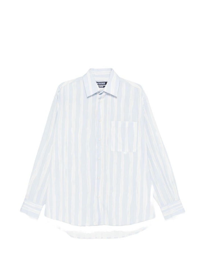 Jacquemus Shirts - Blue and green | 23c5ad5b494b80fa802ddc529c6c513afef0367f