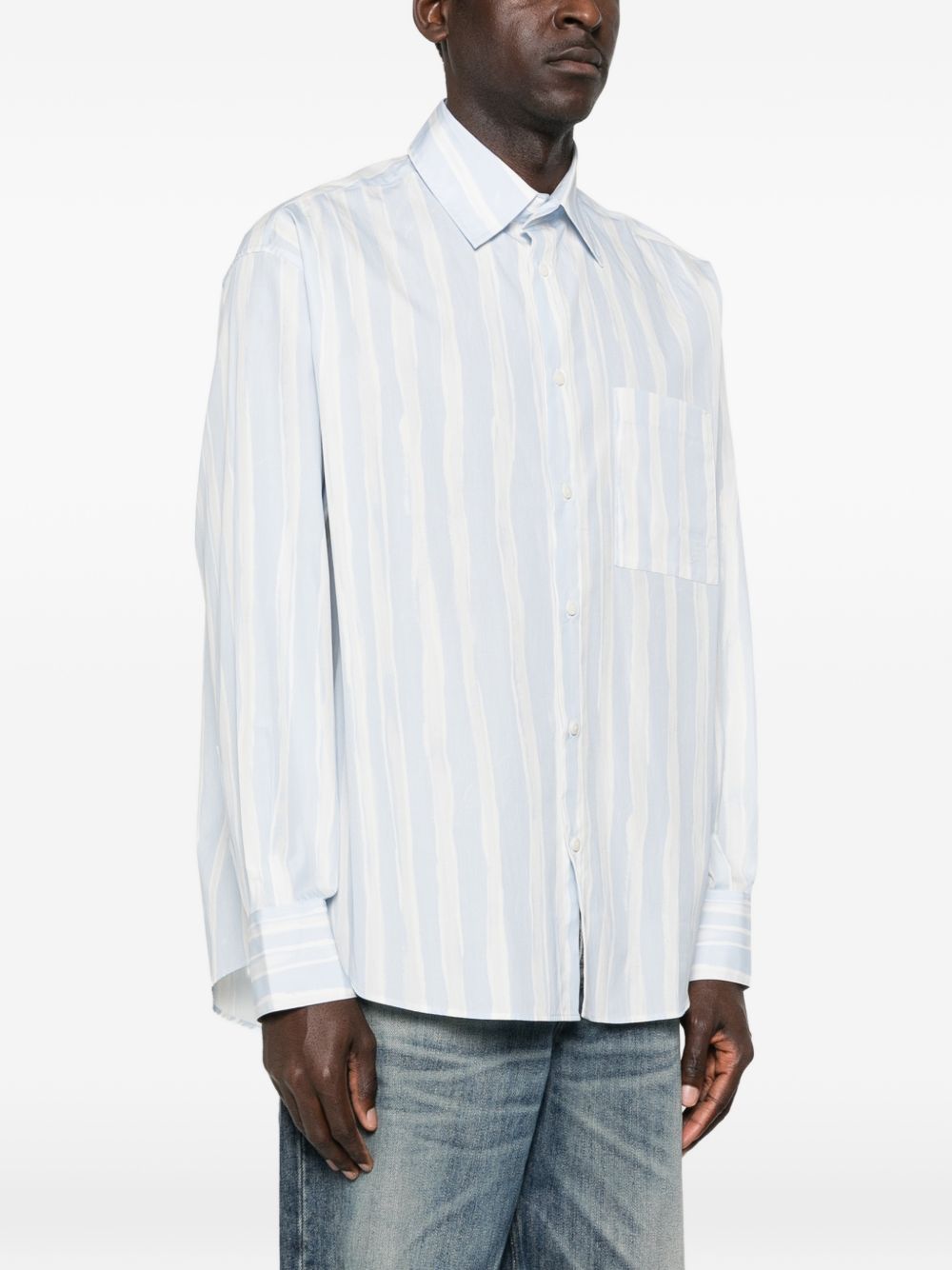 Jacquemus Shirts - Blue and green | 6dabd9bf873d2d7e86a8a1436c964e73c945d5b2