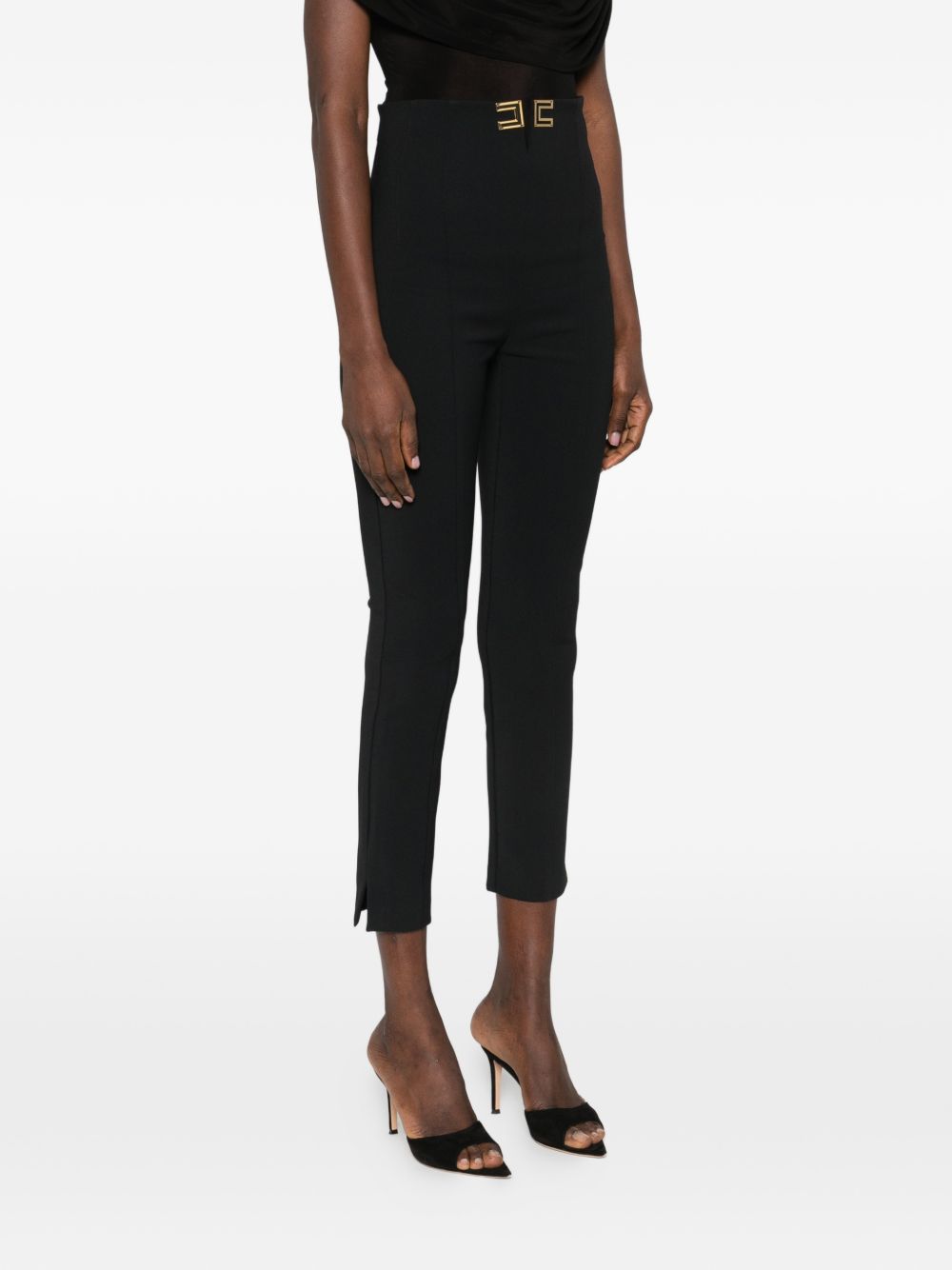 Elisabetta Franchi Trousers - Blacks and greys | dee0c30deed7d3a93d5187c6010a4b511e974146