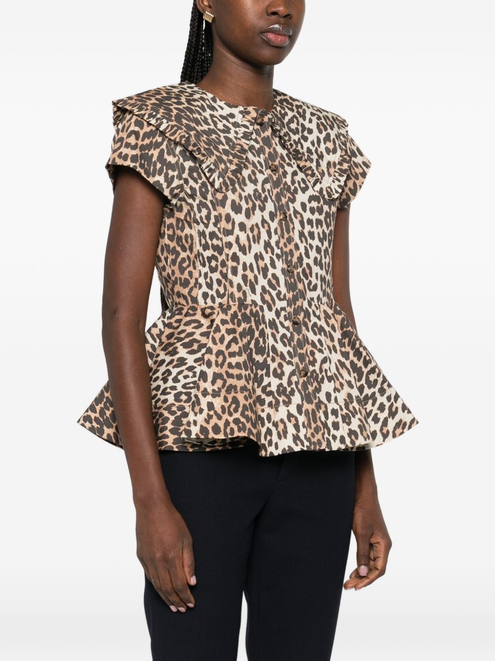 Ganni Shirts - ANIMALIER | 78c1b6126e2e4625497acc2c06bf7571594be1f5