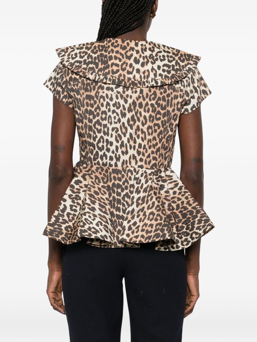 Ganni Shirts - ANIMALIER | 576554d9b1f57a3f6b01ff33412d8923aab2d13e