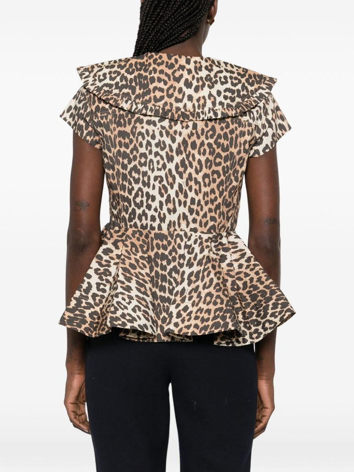Ganni Shirts - ANIMALIER | 576554d9b1f57a3f6b01ff33412d8923aab2d13e