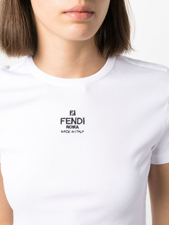Fendi T-shirts and Polos - WHITE | e87fcfed81fa1ac2248429905c0fb0fafb722808