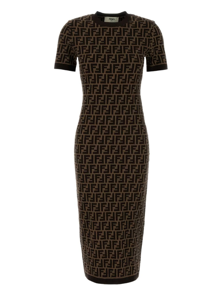 Fendi Dresses - Marrone | f476553489d5e02a9c77f11db5066be644cb9e3c