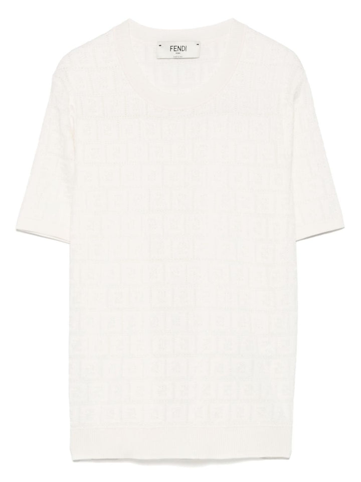 Fendi Sweaters - WHITE | 5da1cbc4af4e6de87ad2e6b50a202492e85c2c29