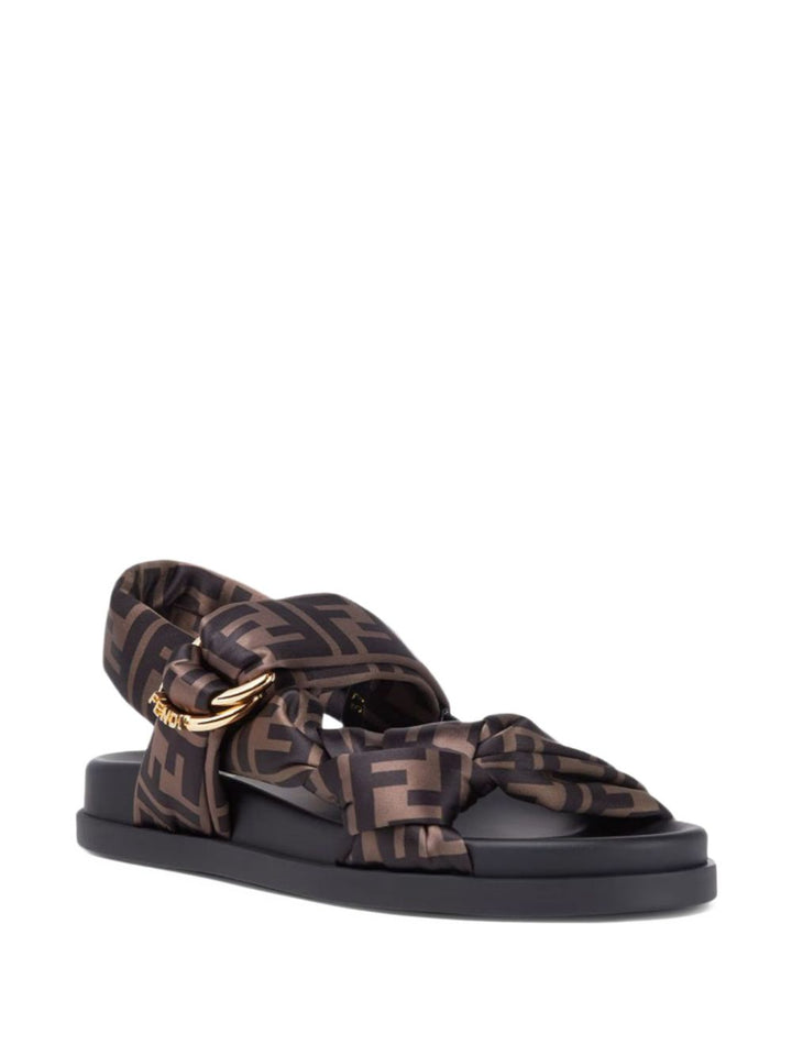Fendi Sandals - Marrone | db771bffc07f2874cdeeac1249d7dd2b6735b096