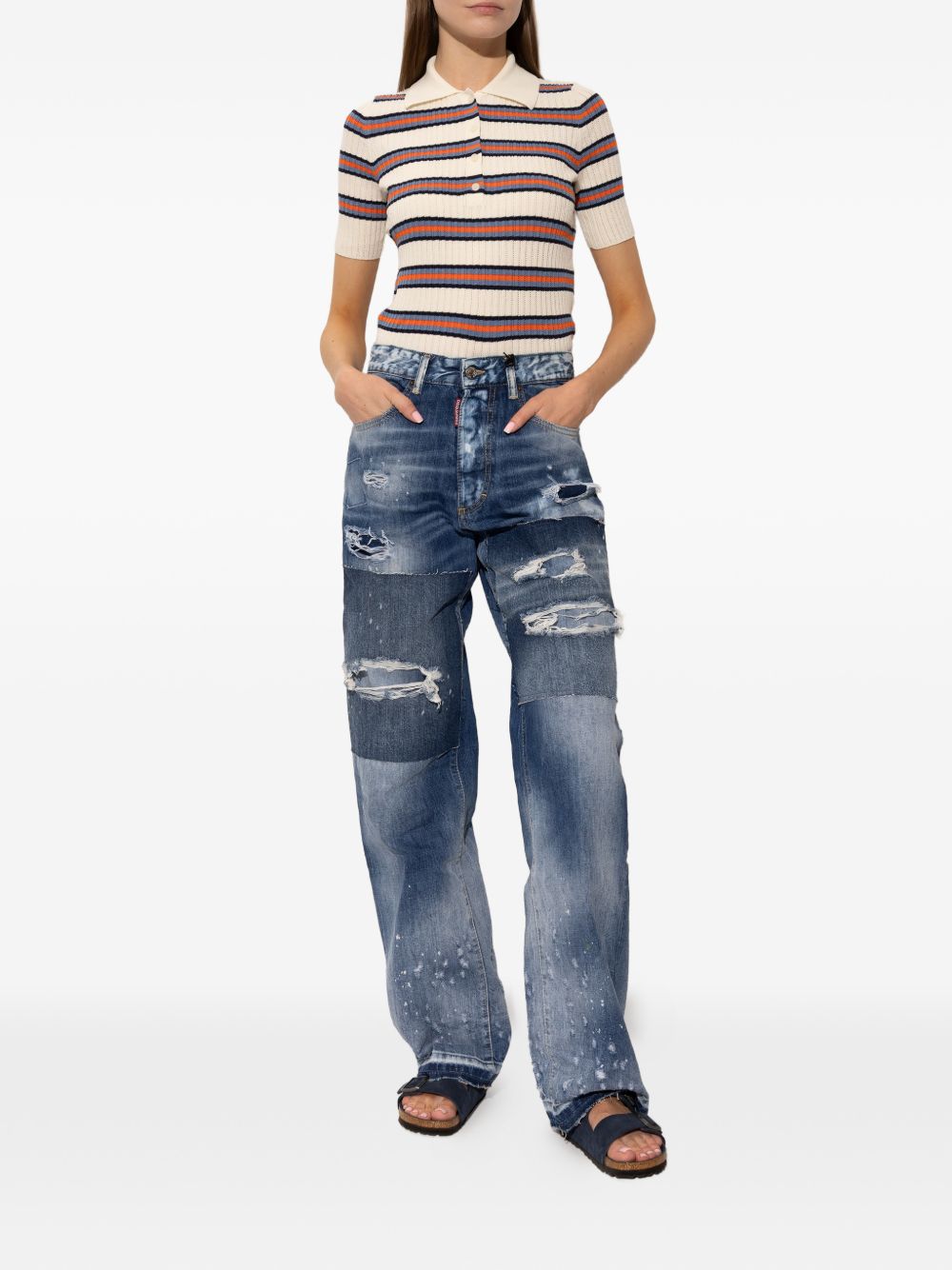 Birkenstock Sandals - Blue and green | ae6ebc992ea68234e76fa1b8f3cad9040e53e8d6