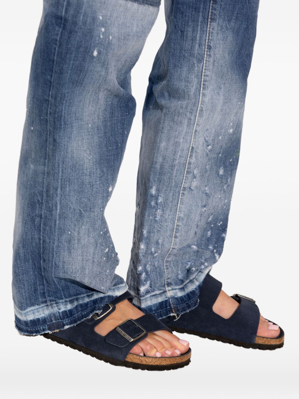 Birkenstock Sandals - Blue and green | 0c9040241a7fe3c183020272eb30fa699af141f8