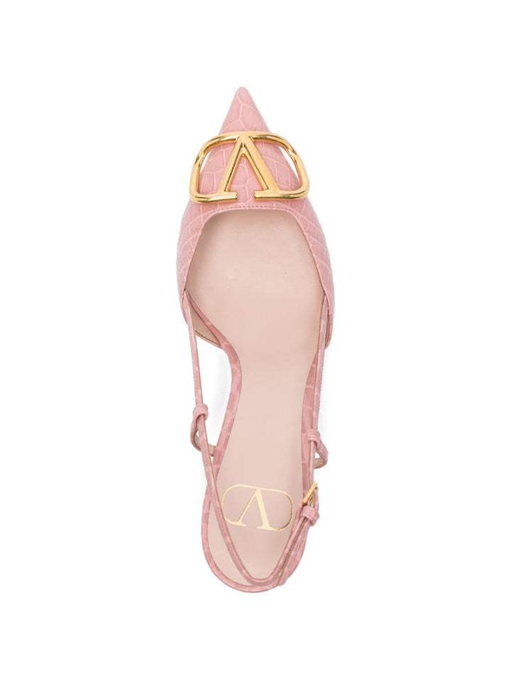 Valentino Garavani With Heel - PINK | dde42f8ca92eb2f3f815059d85f8a504562fc2c7