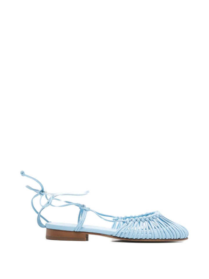 Hereu Flat shoes - Blue and green | 2228ede3e5ec2091222bff6c69823e38c26a0775