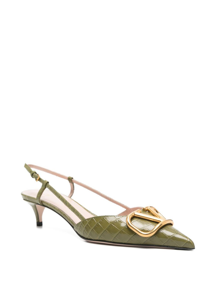 Valentino Garavani With Heel - GREEN | 5d4666d32cb8660a27c716a54ee7580304836ffb