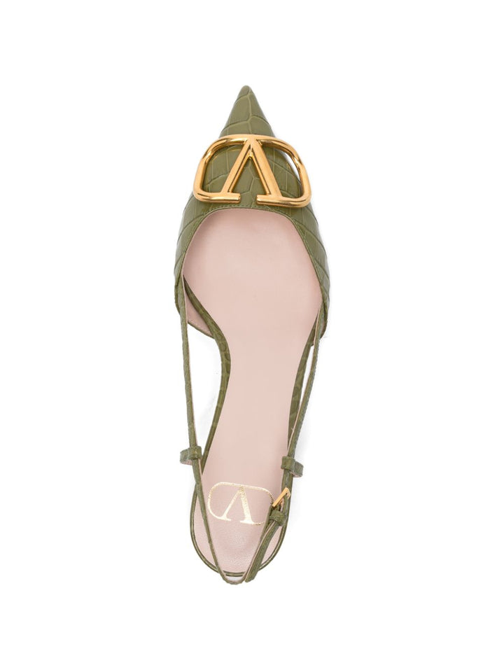 Valentino Garavani With Heel - GREEN | 4e5a85393b93641862913904ea2b4f14cd031a44