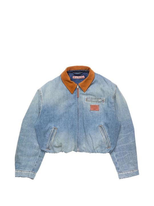 Denim Bomber Jacket