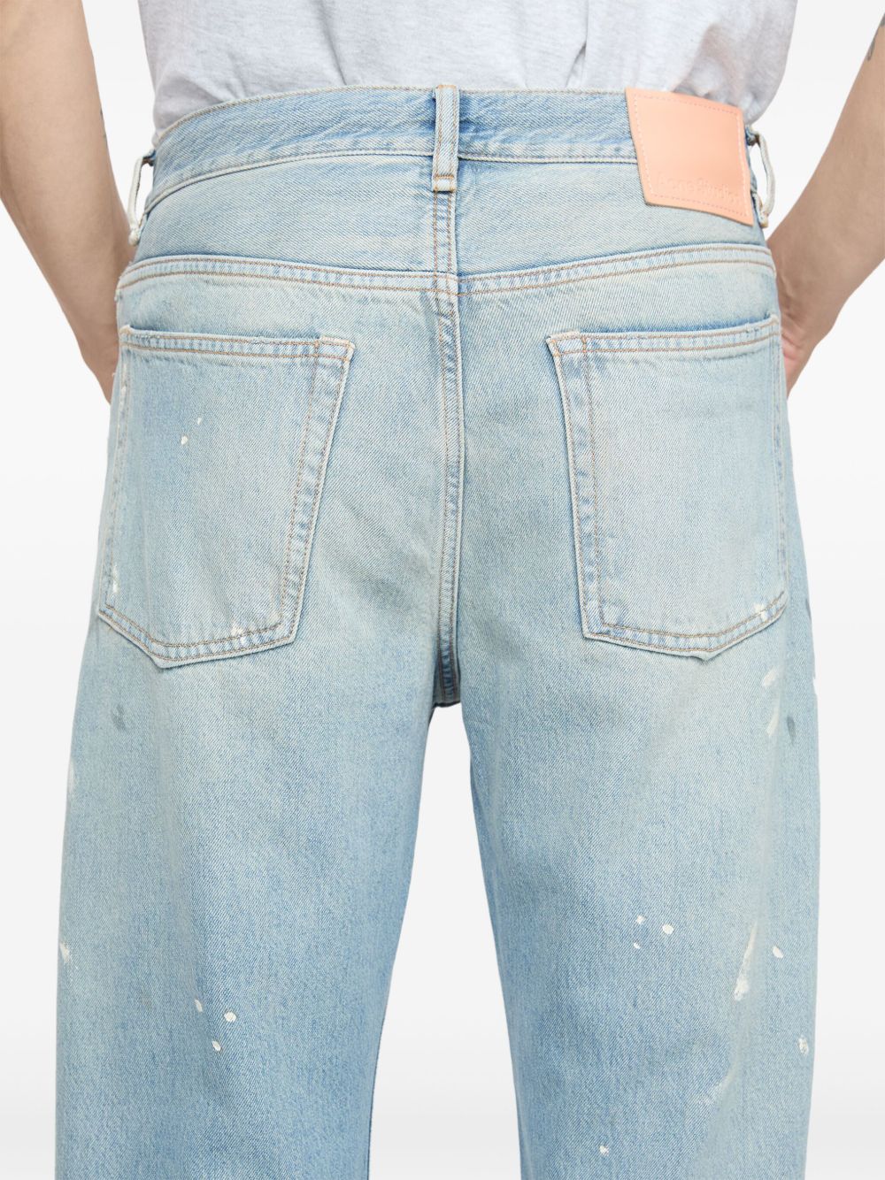 Acne Studios Jeans - Blue and green | 6016e7fcd10bd48f8a4a8c6dd824b0e68dad3c49