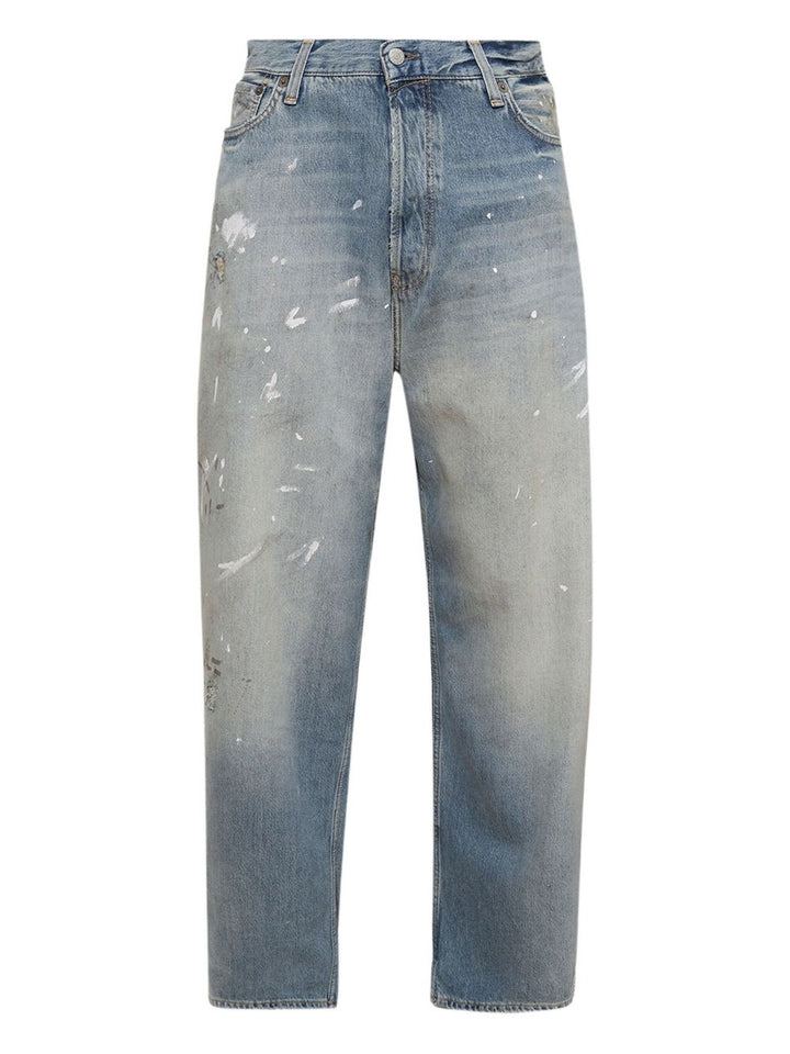 Acne Studios Jeans - Blue and green | efab338777d744a38948a0df90d010a4fe01c360