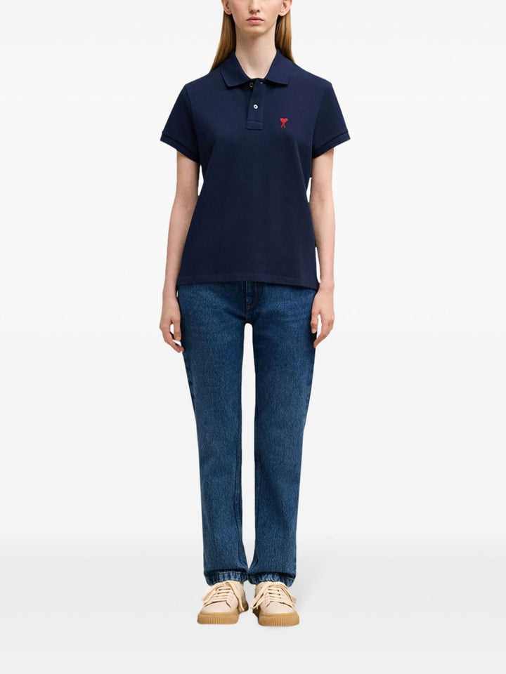 Ami Paris T-shirts and Polos - BLUE | 72bce4e800becaf4ebdea1f9b01a704bd57e7845