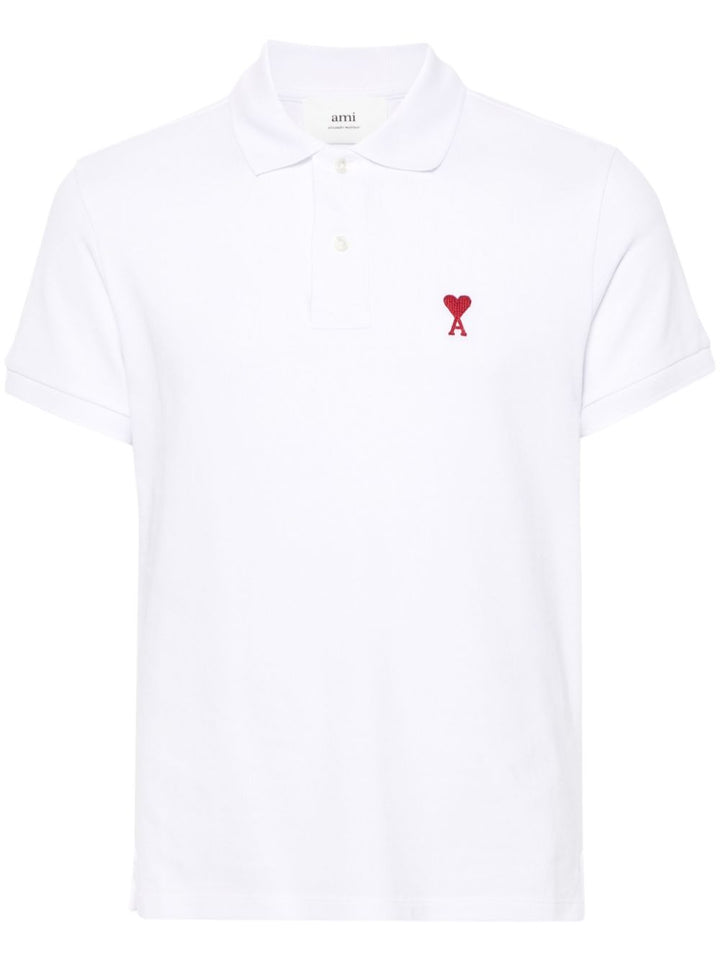 Ami Paris T-shirts and Polos - WHITE | 653b3f4af217a3ef8574a669ecaf1613155d6df1