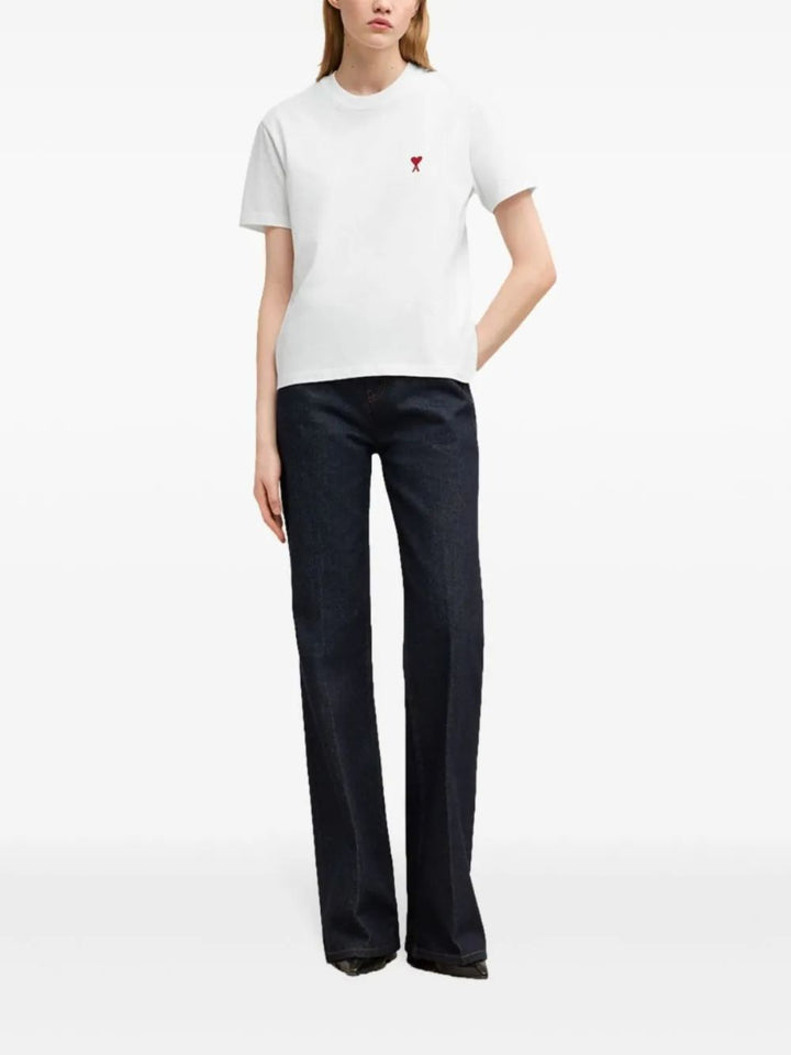 Ami Paris T-shirts and Polos - Light and natural | ba13efe3d4424e444d6445fd5af046979e1bc6a4