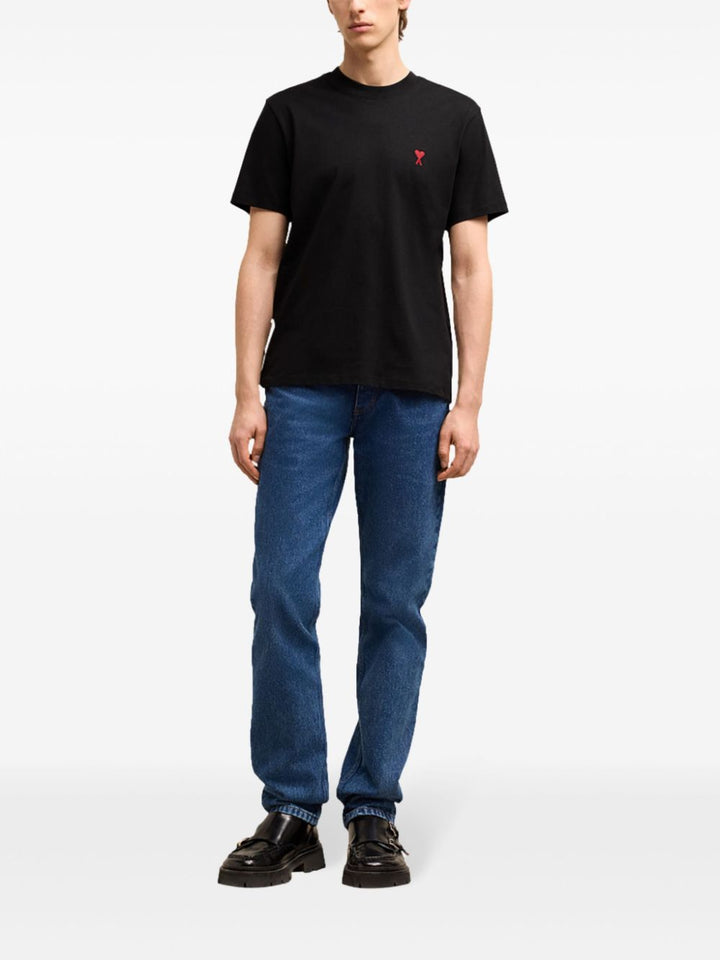 Ami Paris T-shirts and Polos - BLACK | 2171ad37278030033029019d95c05c6c0778c2a7