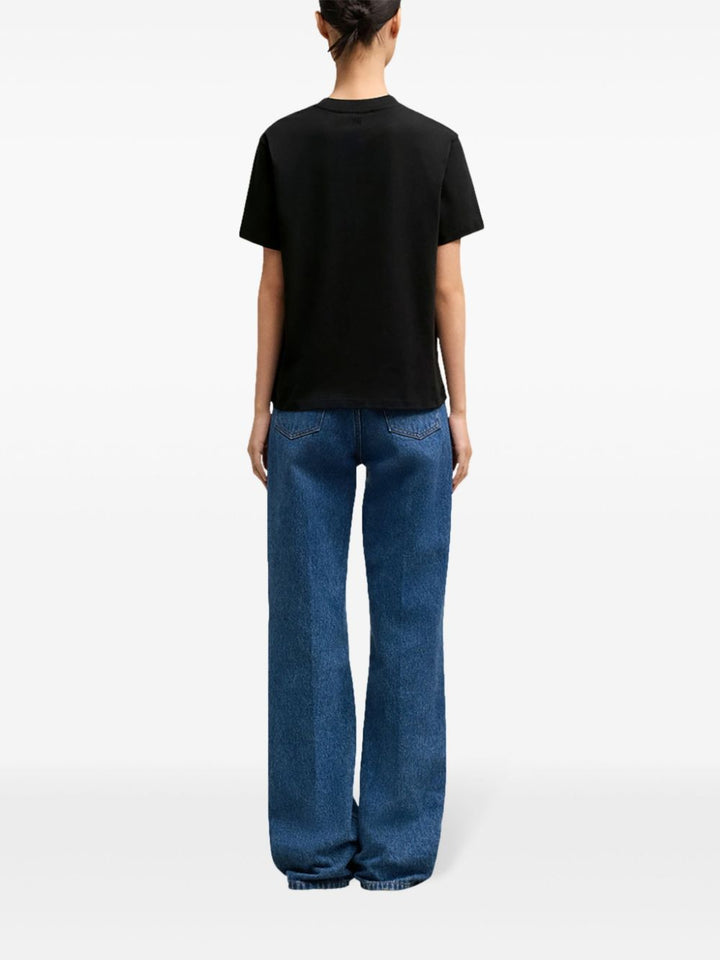 Ami Paris T-shirts and Polos - BLACK | 67d5109eef65eba98e61a5f92cc9e2bc2ee9ff1b