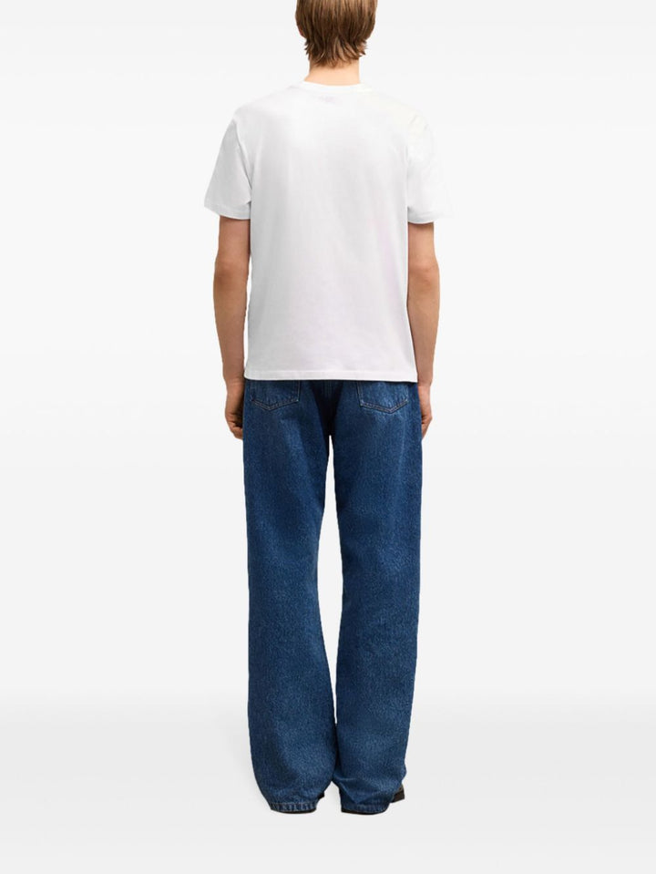 Ami Paris T-shirts and Polos - WHITE | 179b6298e33400c6a9e1ec2b16f33e5e88c90d72
