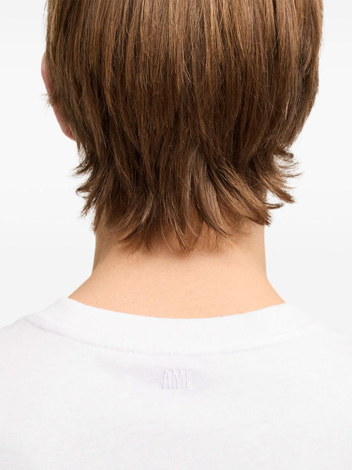 Ami Paris T-shirts and Polos - WHITE | e82254a3f32d980194315c4d7cf6bc94c00e1605