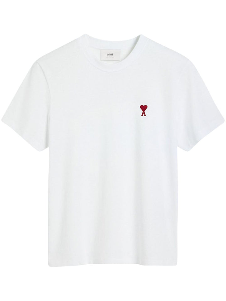 Ami Paris T-shirts and Polos - WHITE | 411ae90db1555842f9a77df17bc9e597edb69285