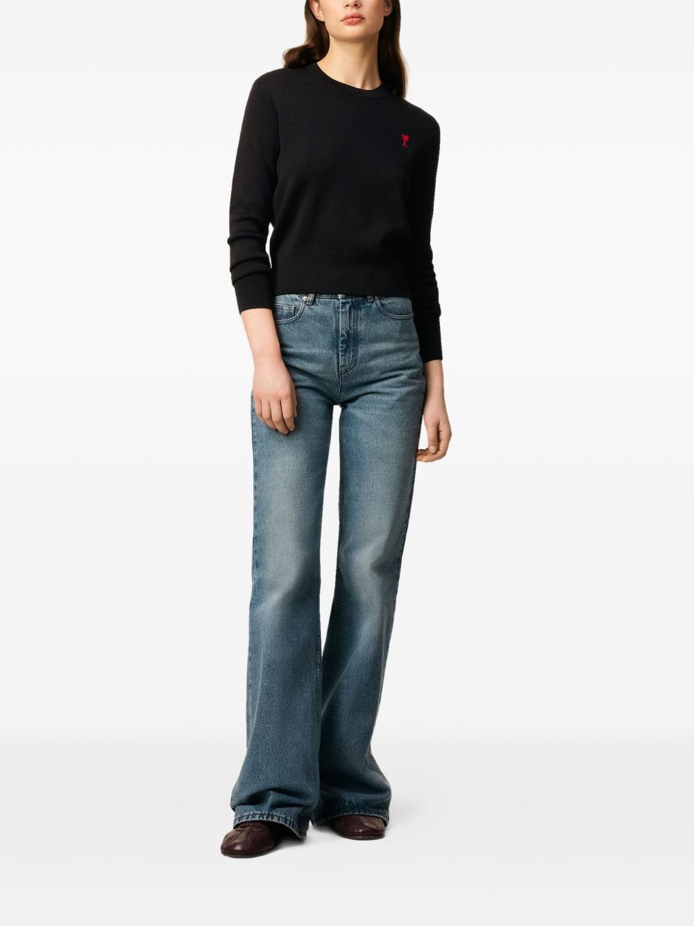 Ami Paris Sweaters - BLACK | 2e587fbfba6aa7fdcabcda382ea7dab00b8884b7