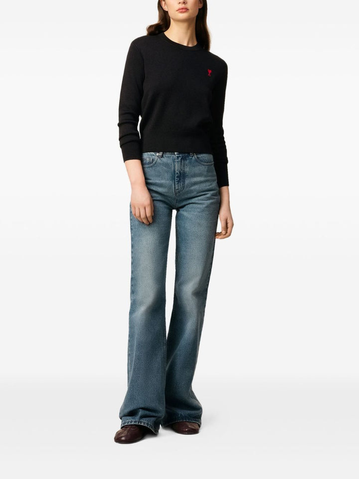 Ami Paris Sweaters - BLACK | 2e587fbfba6aa7fdcabcda382ea7dab00b8884b7