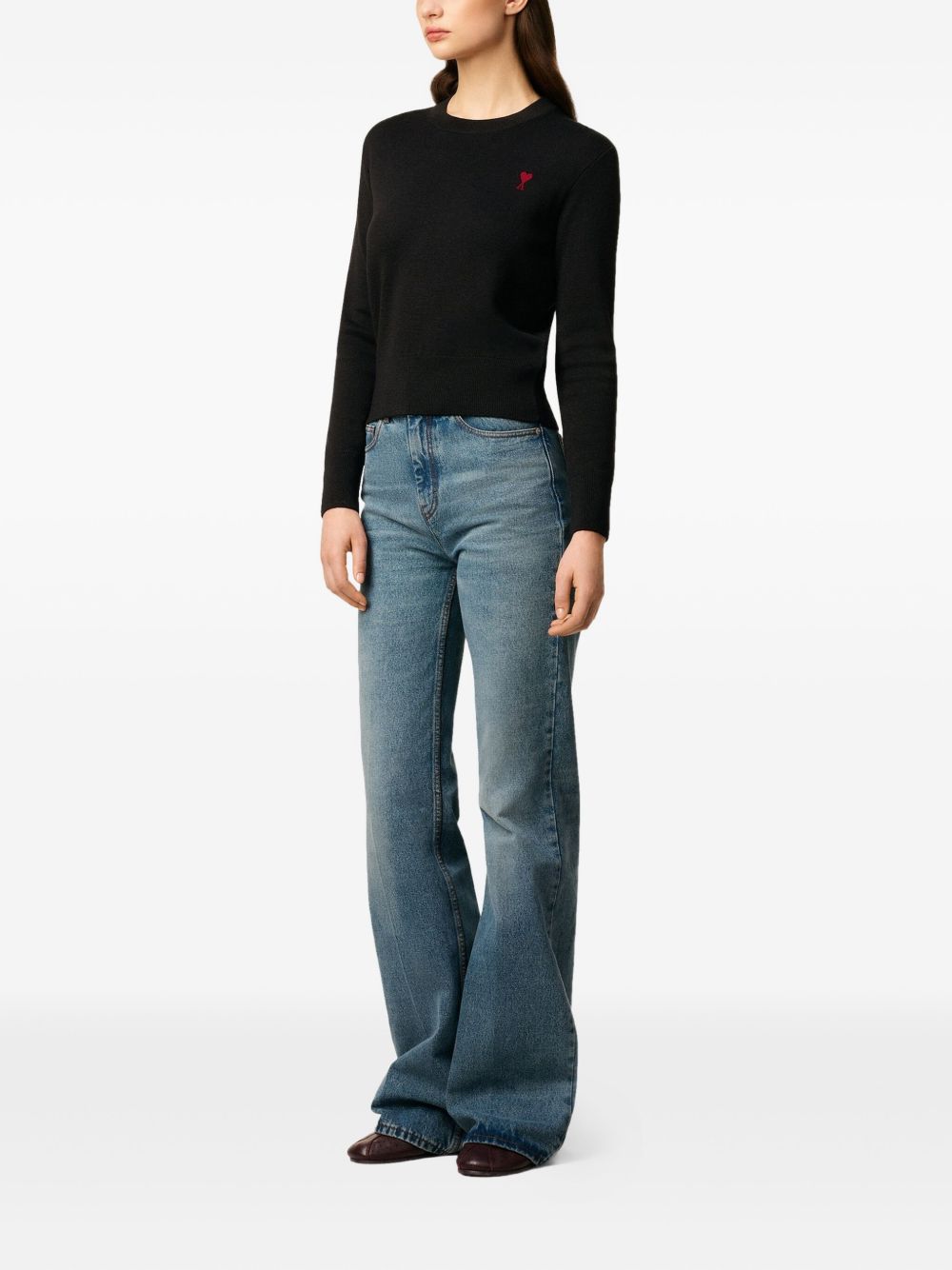 Ami Paris Sweaters - BLACK | 82d1c484f5d70e7e0a1f1cae994cbb58d7dd9c19