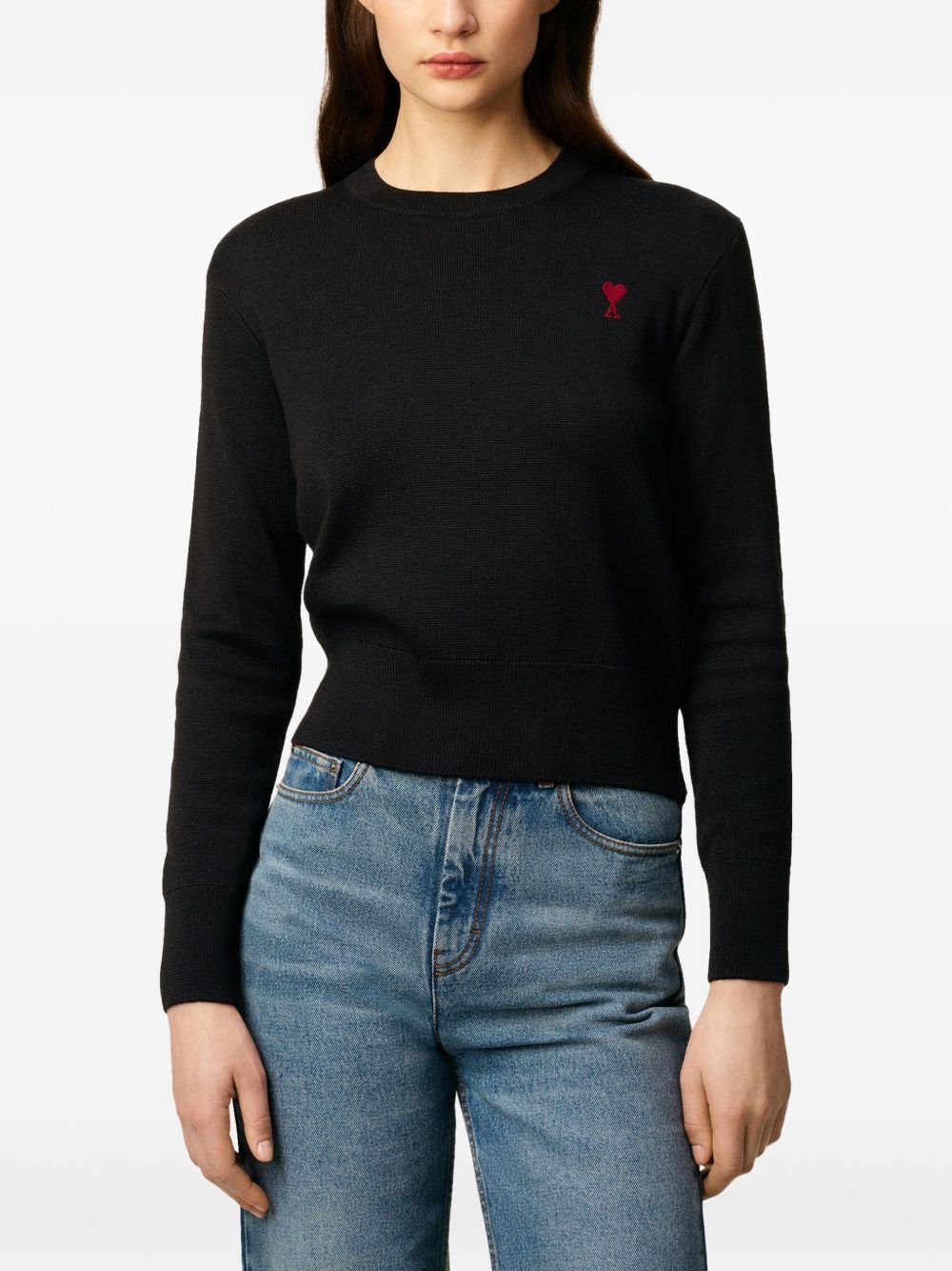 Ami Paris Sweaters - BLACK | 32c59c878569c36b181c2f066062f0c0fa6a1324