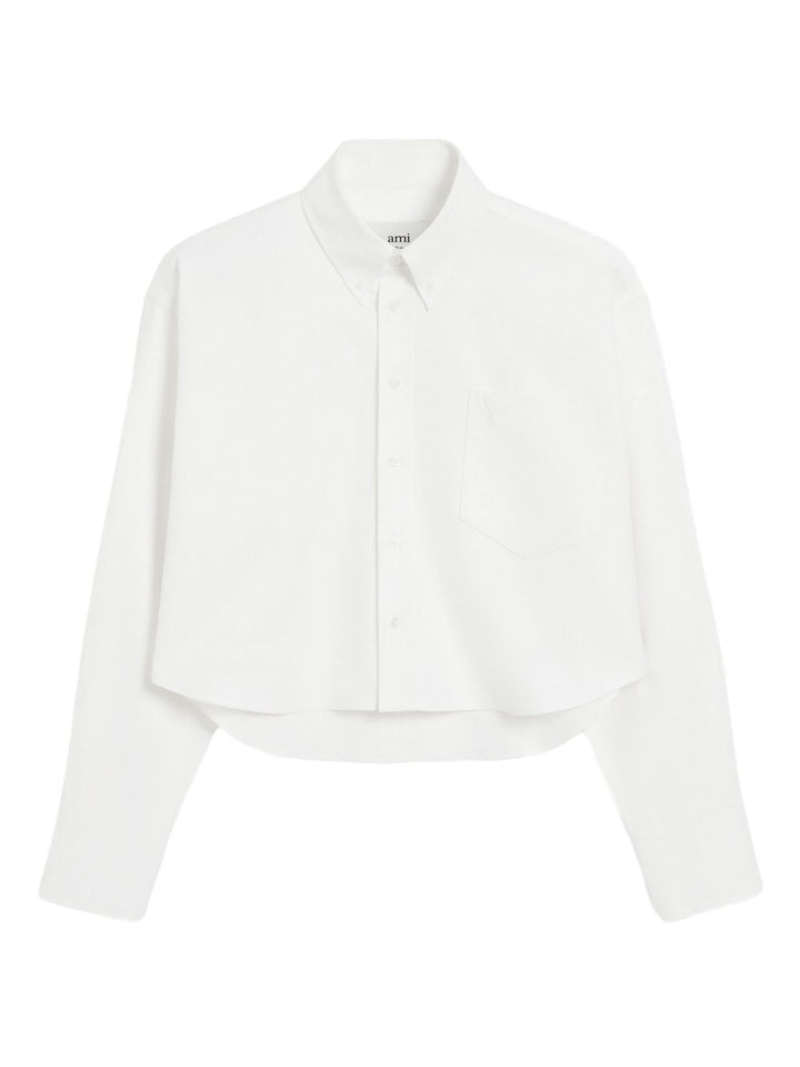 Ami Paris Shirts - WHITE | 5d313245b798c20cbe992678a7e75322a37fd39a