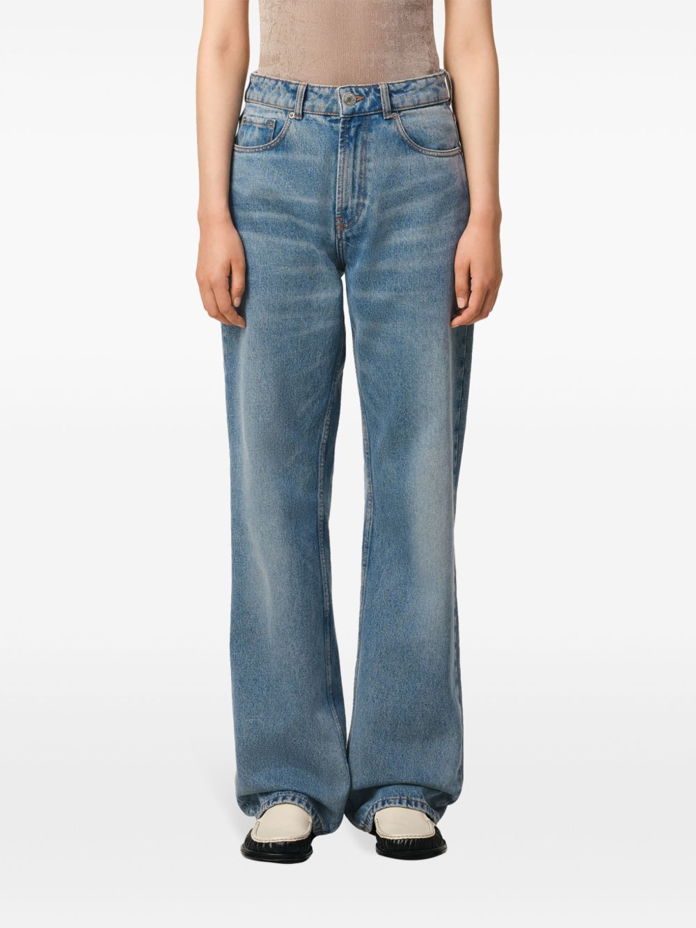 Ami Paris Jeans - Blu e verdi | dcdf6f86ba190ac2f299a586b28f33eb7be62cf7