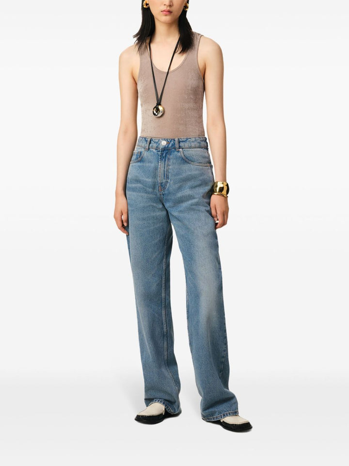 Ami Paris Jeans - Blu e verdi | de073b20c133d3d04f77ede54c0a132328bb8b51