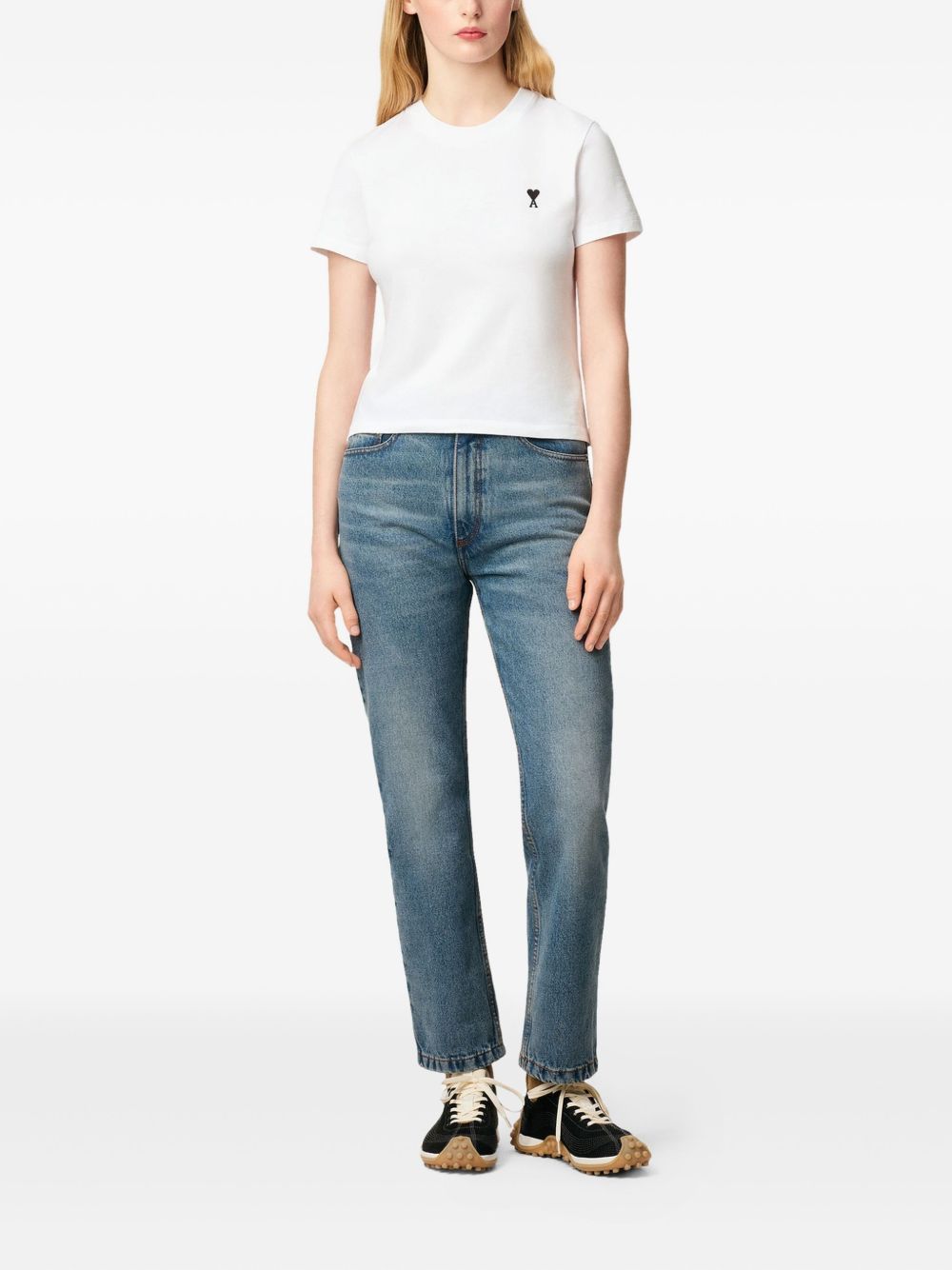 Ami Paris T-shirts and Polos - WHITE | db2eed1e080238e073374e6248bce28a517bcbbb