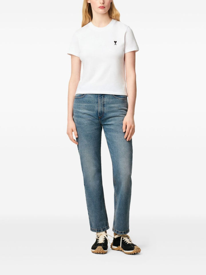 Ami Paris T-shirts and Polos - WHITE | db2eed1e080238e073374e6248bce28a517bcbbb