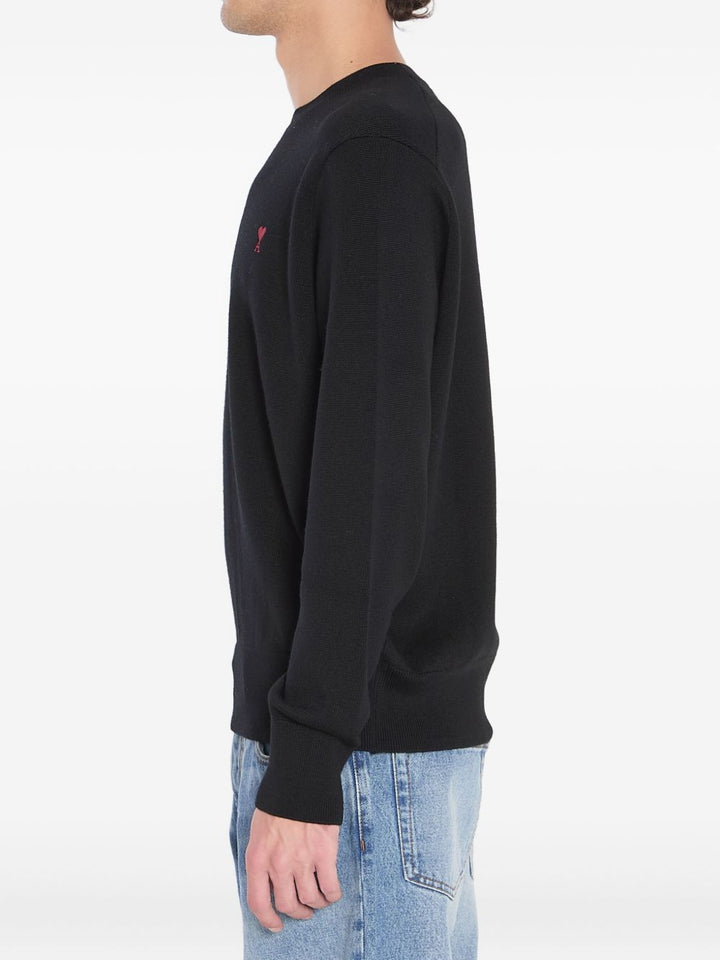 Ami Paris Sweaters - BLACK | 7cf12083c50d4a93562359a0c0f598a37b3d641e