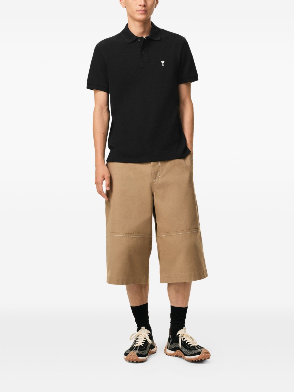Ami Paris T-shirts and Polos - Neri e Grigi | dc8da933b80c2cc8a18c9026b1e8796f097b8b1e