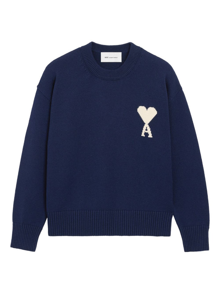 Ami Paris Sweaters - Blue and green | c2a9505a39dde041b09016a12dafc84cb888bbd0