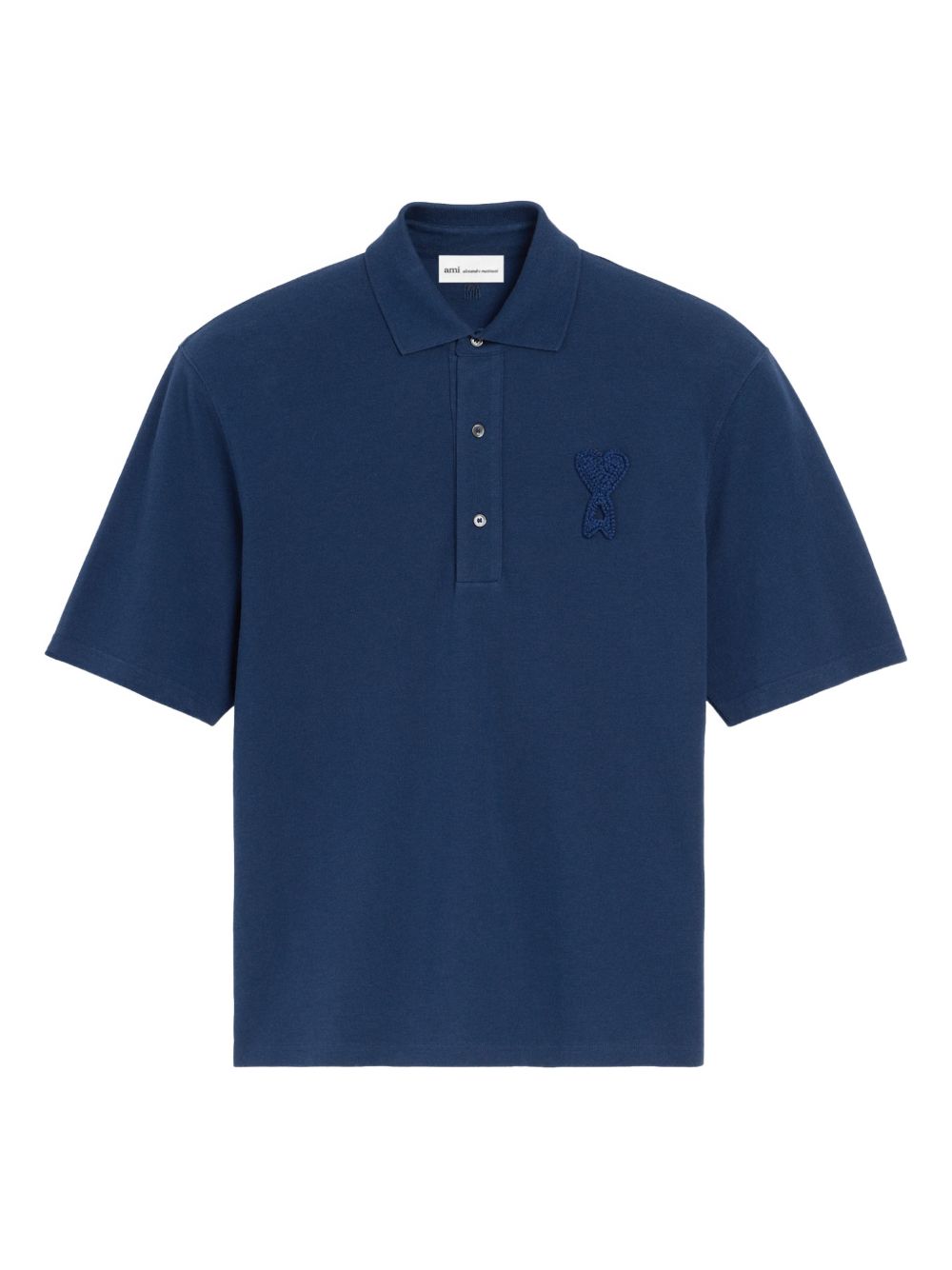 Ami Paris T-shirts and Polos - BLUE | d17385cb8a4c989a70757e80a0643ad1c21b2e14