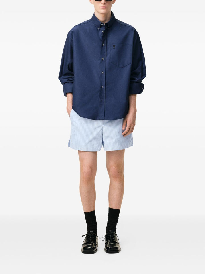 Ami Paris Shorts - BLUE | b82b701358675c3fdf2622d8e7a9b40386cc05b4