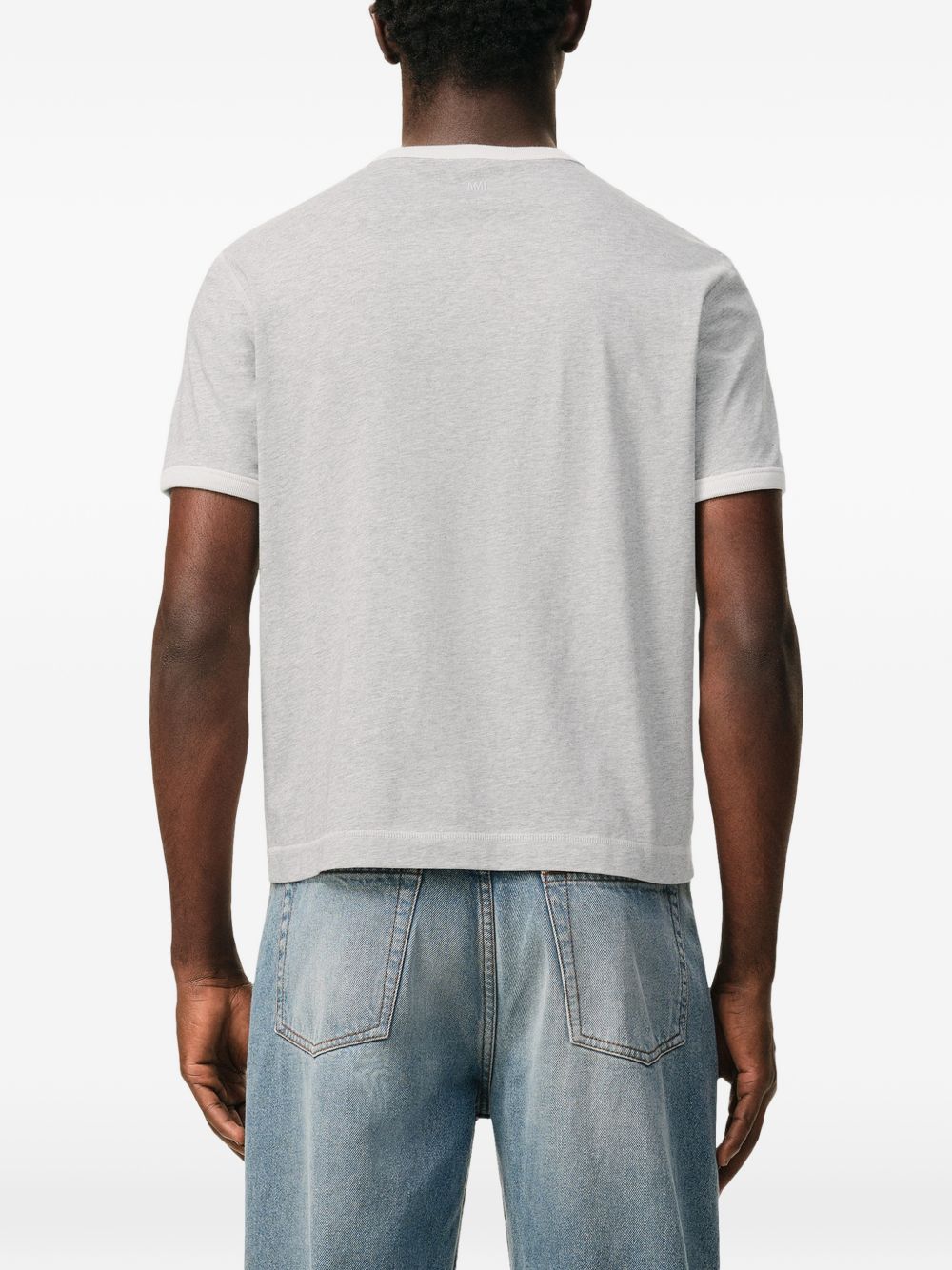 Ami Paris T-shirts and Polos - Blacks and greys | c30819db8de82b91ca666cd9b79108ce2d196cc1