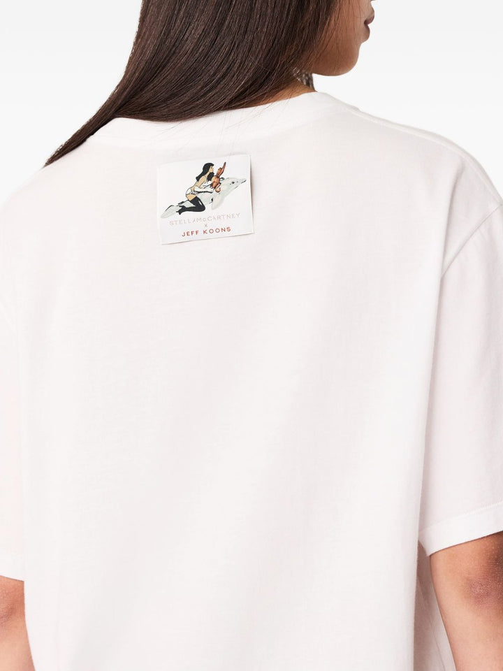 Stella Mccartney T-shirts and Polos - Light and natural | 19777495339605a3fb53286a9f527be9f8508d9b