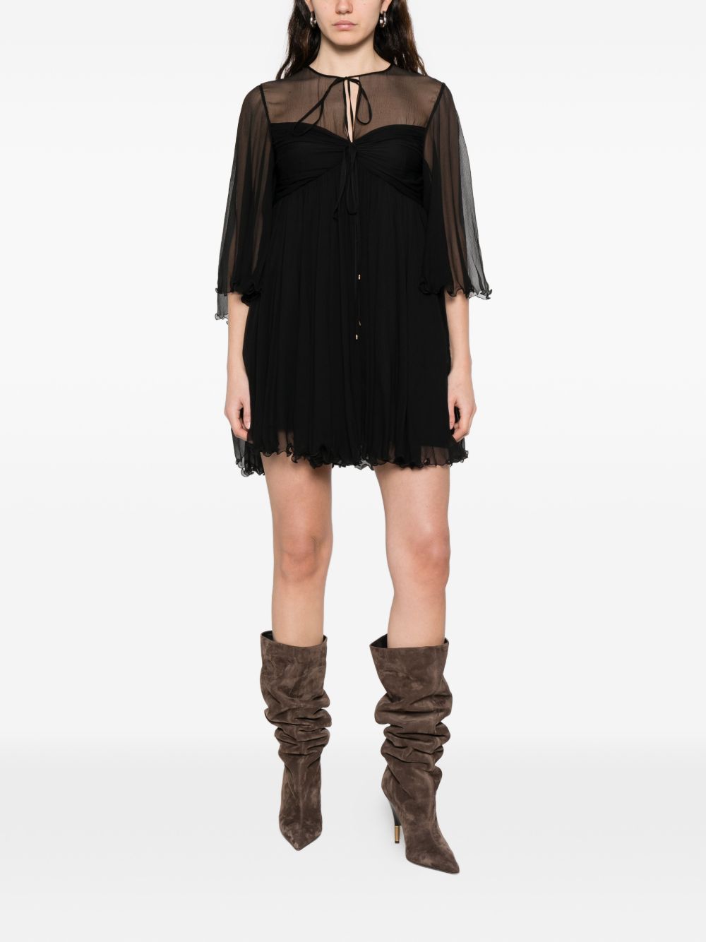 Chloè Dresses - BLACK | ed10608589c33d1ee24a16a0163e2f48c5581a32