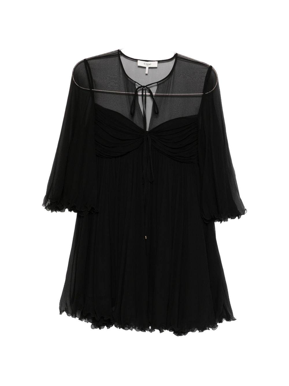 Chloè Dresses - BLACK | 782f27b552da7e1b17f19054c37e1d8cf68d92e9