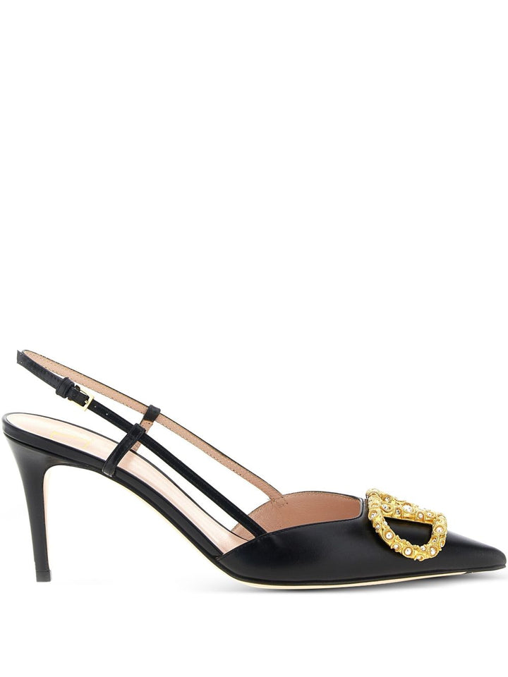 Valentino Garavani With Heel - BLACK | 37178afbf9547c49e3cb59ed4b6809af21aa4fe1